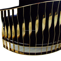 Nouveau design, ensemble de canapés en tissu, ensemble de canapés à armature métallique dorée brillante torsadée, meubles de salon, canapé-fauteuil rembourré 1 2 3 places