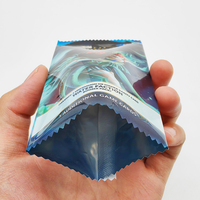 Ensemble de sachets en aluminium personnalisés 7*12,2 cm pour cartes à collectionner, service d'emballage haut de gamme pour TCG, pack de boosters professionnel