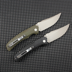 Couteau pliant en acier D2 neuf d'usine, couteau de survie tactique portable pour le camping et les activités de plein air, manche <span class=keywords><strong>Mitaka</strong></span> - Product Image 4
