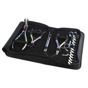 Wholesale Hair Extension Tools Kit Includes 12 Pcs Hair Styling Clips Also Micro Beads Remover and <b>Tape</b> in Plier in Custom Logo. - Product Image 1