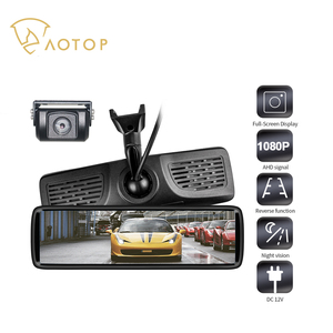 Monitor Digital de Espejo Retrovisor Interior de Coche de 8.88 Pulgadas con Pantalla Completa HD y Cámara Trasera Gran Angular para Línea de Estacionamiento - Product Image 2