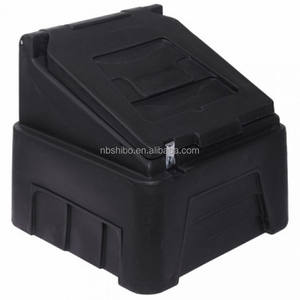 200 litres Premium Gr-it Boxes Bin Durable Hiver Empilable Sel gemme Casiers de sécurité Armoires de réservoir de neige en <span class=keywords><strong>plastique</strong></span> - Product Image 4