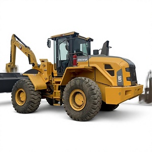 Cargadora de Ruedas Volvo L105 Amarilla, Maquinaria Pesada de Construcción, Componente Central del Motor Usado, 16000KG, 0-2000 Horas, Probada en Shandong - Product Image 1