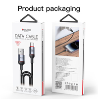 Yesido CA130L kabel Data USB ke IP, 2M pengisian daya Cepat Chip cerdas bawaan paduan aluminium