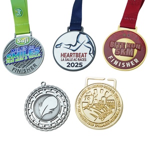 Yüksek Kaliteli Spor Şampiyonluk Hatıra Plaketi Kupası Tasarımcısı Gümüş Bronz Madalyalar UV Çinko Alaşımı Pirinç Ucuz Sigorta - Product Image 1