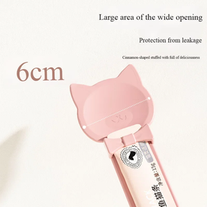 Cuillère distributrice de nourriture liquide pour animaux de compagnie, écologique et solide, en forme de queue de chat, pour chiots et chatons d'intérieur - Product Image 4