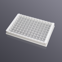 Scellant pour plaques PCR Elisa Microplaque Elisa en polystyrène à fond plat non stérile