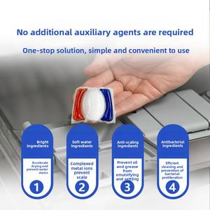 Pastiglie Detergenti Ecologiche <span class=keywords><strong>per</strong></span> Lavastoviglie Tre-in-Uno, Agente di Pulizia Speciale <span class=keywords><strong>per</strong></span> Uso Domestico e Sgrassante - Product Image 4