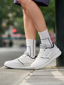 Zapatillas Deportivas Casuales Transpirables con Cordones <span class=keywords><strong>Blancas</strong></span> para Hombre 361, Primavera 2026, Modelo <span class=keywords><strong>Air</strong></span> <span class=keywords><strong>Force</strong></span> One para Parejas - Product Image 3