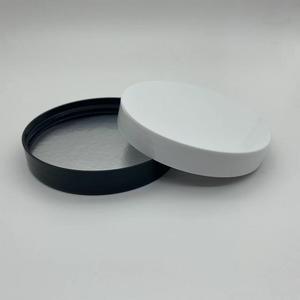 Bouchon à vis anti-fuite et anti-déversement à large ouverture 89 mm 89/400 PCR pour pots de crèmes cosmétiques avec impression sérigraphique - Product Image 6