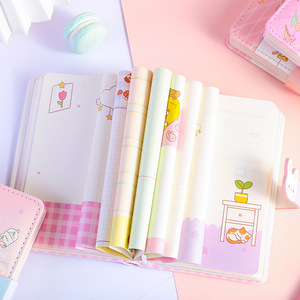 Großhandel umwelt freundliche Tagebuch Notizbuch kawaii süße Kinder <span class=keywords><strong>Anime</strong></span> Schüler Cartoon Kaninchen Notizbuch - Product Image 3