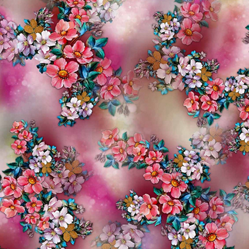 Платье из 100% полиэстера с цифровой печатью