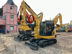 Komatsu PC56 5 tonnes d'excavatrice sur chenilles d'occasion, moteur, boîte de vitesses, composants de pompe du Japon, bon prix à vendre, nouveauté - Product Image 2