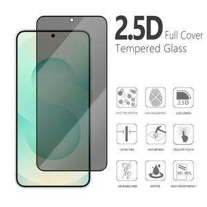 2.5D กันกระแทกกระจกเทมเปอร์9H เพื่อความเป็นส่วนตัวสำหรับ Samsung <span class=keywords><strong>Galaxy</strong></span> S26 S25 <span class=keywords><strong>S22</strong></span> S23ป้องกันการสอดแนมเป็นพิเศษ - Product Image 2