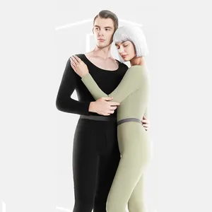 New Arrival For Men's Heated Underwear In Cold Winter Thermal Underwear suit for Autumn Winter