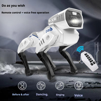 Perro Robot Interactivo Inteligente con Control Remoto, Simulación de IA, Programable, Electrónico, Canta, Baila, Robot de Protección para Consumidores
