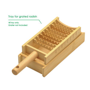 Ralladores de rábano Daikon de bambú de fabricación japonesa, nueva herramienta de Cocina Casera para triturar verduras, Material Natural - Product Image 3