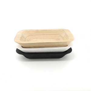 Tazón de masa de madera profunda rústica con ASAS-Zanjadora-<span class=keywords><strong>Batea</strong></span>-Tablero de madera-Tazón de masa Elección de colores - Product Image 1