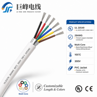 Cable Multiconductor con Doble Blindaje UL20276 24AWG - Cable de Cobre Estañado con Aislamiento de PVC Especial IP44