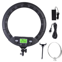 Éclairage photographique FD640 de haute qualité, 100W, anneau lumineux de 22 pouces, contrôle sans fil, éclairage LED pour selfie