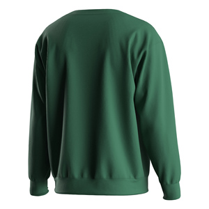 Sudadera Deportiva para Hombre, Sin Capucha, con Dobladillo Acanalado, Estilo Casual Urbano, con Logotipo Dimensional - Product Image 2