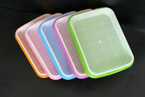 Bandeja de Cultivo GREENPOWER GPY33 de Doble Capa, Resistente, Ecológica, de Plástico, para Germinación Hidropónica, 34x25x4.5cm - Product Image 2