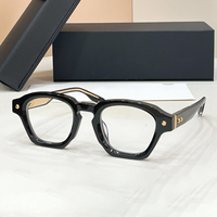 Monturas Ópticas Unisex de Acetato Ecológico de Diseño, Material Premium, Último Diseño de Lujo con Degradado, Protección Ocular de Marco Completo