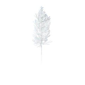 Branches de pin artificielles blanches avec baies rouges 30cm-100cm, lot multi-pièces, décoration de Noël - Product Image 5