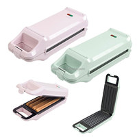 Aifa Smoke less Antihaft Abnehmbare 2 Seiten heizung Rechteck Elektro grill 2 Scheiben Frühstück Sandwich Churro Omelett Waffeleisen