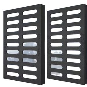 ISO 인증 최소 주문 수량 <span class=keywords><strong>1</strong></span> 개 A15 B125 C250 보행자 페달 자전거 타는 사람을위한 연성 철 맨홀 커버 일체형 - Product Image 5