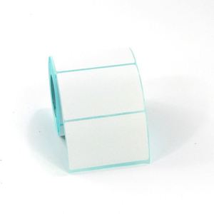 ฉลากความร้อนโดยตรงแบบกำหนดเอง 60*40 ฉลากบาร์โค้ดสำหรับจัดส่งแบบเปล่าพร้อมกาวในตัว - Product Image 2