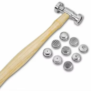 Martillo texturizador de joyería Gold Tool con 9 puntas diferentes - Product Image 1