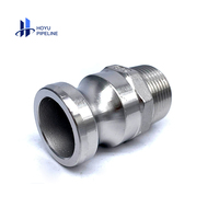 Raccord hydraulique en acier inoxydable Connect Quick Camlock Accouplement Plug Fileté mâle Npt Bspt Cam-and-groove Accouplements Type