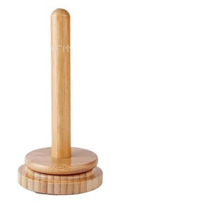 Soporte de hilo de madera, estante giratorio redondo para bobinas, soporte para bolas de hilo de madera maciza, herramienta de tejido. - Product Image 5