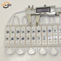Module LED haute tension 7216, 20 pièces, DC 12V/24V, moulage par injection, 3 lumières, source lumineuse 3030, IP65, étanche, utilisation extérieure, garantie 2 ans