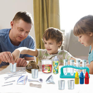 Niños 14 en 1 juguetes científicos educativos DIY STEM juguetes educativos experimentos de laboratorio juego de Juguetes De ciencia - Product Image 6