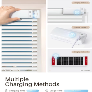 Tenda a Rullo Manuale in Alluminio Personalizzata, Senza Foratura, Resistente, Stabile e Impermeabile per Soggiorno - Product Image 3