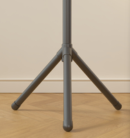 Porte-manteau mobile pratique en métal, design branche d'arbre, avec porte-chapeaux, pour la maison, le salon et la dressing, incluant des paniers à linge et un porte-chaussures