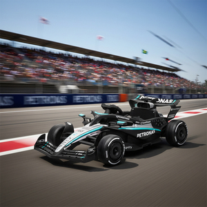 Auto de Juguete con Batería Mercedes-AMG PETRONAS <span class=keywords><strong>F1</strong></span> Team 550 Licenciado, Go Kart para Niños y Adultos, Auto Eléctrico para Niños Mercedes - Product Image 3