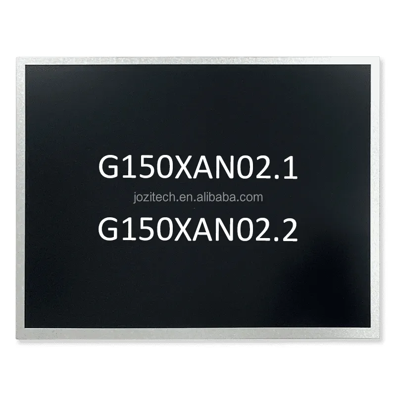 AUO's Industrial TFTs G150XAN02.1 G150XAN02.2 15 Inch 1024x768 XGA Resolution LCD Displays with Super High Bright Backlight