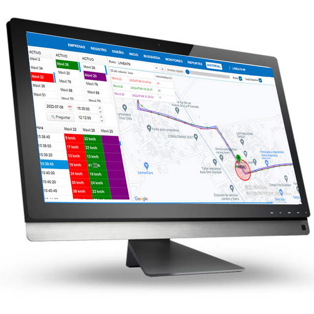 GPS Tracking Software for Bus Monitoring and Fleet Management System