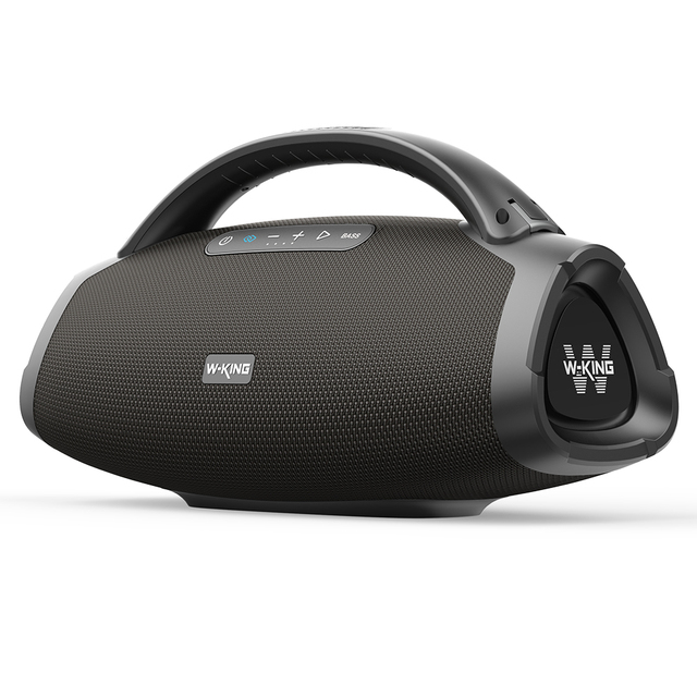 W-KING X20 Big Power 200W Bass IPX7 Waterproof TWS for 5.3 Wireless Speaker Amplifier Guitar Input 9000mAh 20h Playtime