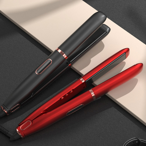 Portable professionnel <span class=keywords><strong>2</strong></span>-en-1 sèche-cheveux lisseur séchage rapide ion négatif fer plat fonction curling électrique pour le ménage - Product Image 1