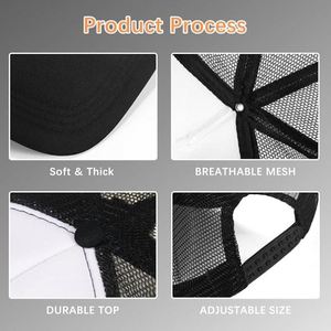 Sublimation Baseball Cap Logo Custom Baseball Cap Custom Embroidered Baseball Cap Custom Trucker <b>Hat</b> Trucker <b>Hats</b> High Quality - Product Image 3