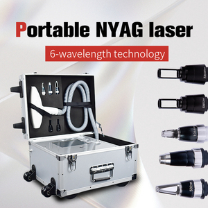 Nouvelle conception de machine à laser Nd-Yag pour l'élimination des tatouages, Q-switched 1320nm 1064nm 532nm, machine à laser picoseconde pour l'élimination des tatouages - Product Image 1