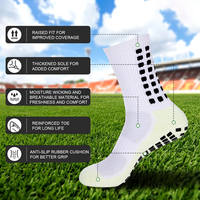 Protège-tibias de football pour adulte avec chaussettes, mini-guêtres antidérapantes, chaussettes de sport en polyester à fermeture par tirette pour une protection optimale