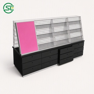 Présentoir de Maquillage Personnalisé, Mobilier de Magasin, Vitrine Cosmétique, Gondole de Présentation, Meuble de Présentation de Maquillage pour Centre Commercial - Product Image 4