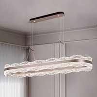 Lustre LED moderne italien pour hall d'entrée, salon, salle de banquet, villa, hall d'hôtel, bar, décoration intérieure, lampe suspendue