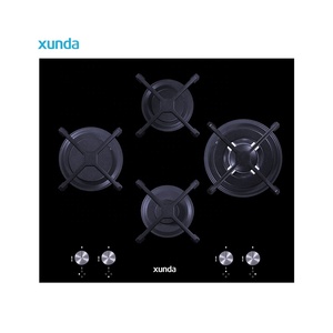 Table de cuisson à gaz Xunda 4 brûleurs 24 pouces, <span class=keywords><strong>plaque</strong></span> de cuisson encastrable pour cuisine à gaz, fabriquée en Chine, pour utilisation en camping-car - Product Image 1