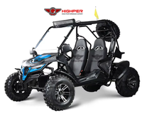 HIGHPER Go Karts à Essence 150cc 200cc 250cc 300cc, Buggy de Plage à Essence Tout-Terrain Cross pour Adultes
